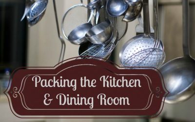 Packing the Kitchen & Dining Room
