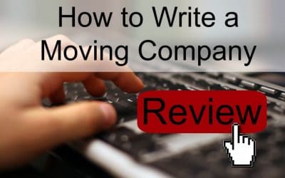 How to Write a Moving Company Review