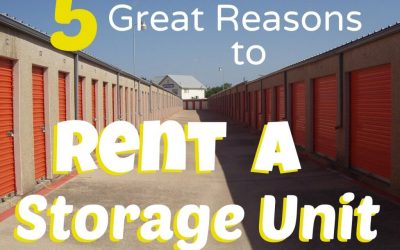 5 Great Reasons to Rent a Storage Unit