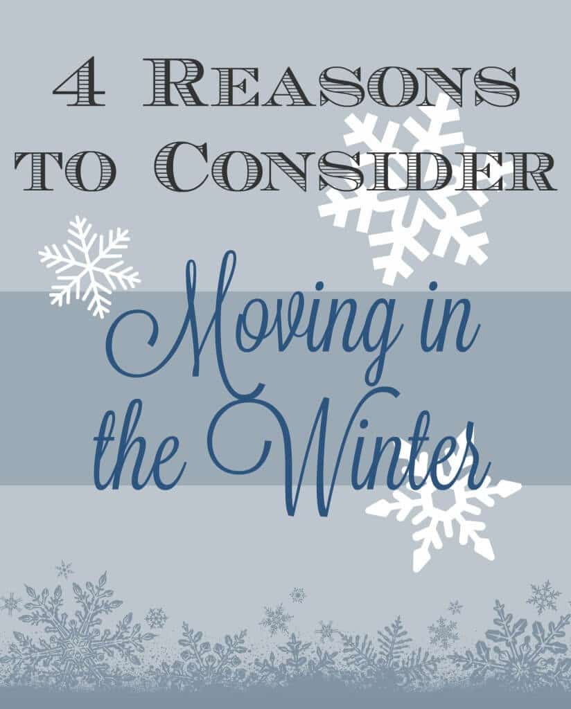 4 Reasons To Consider Moving in the Winter