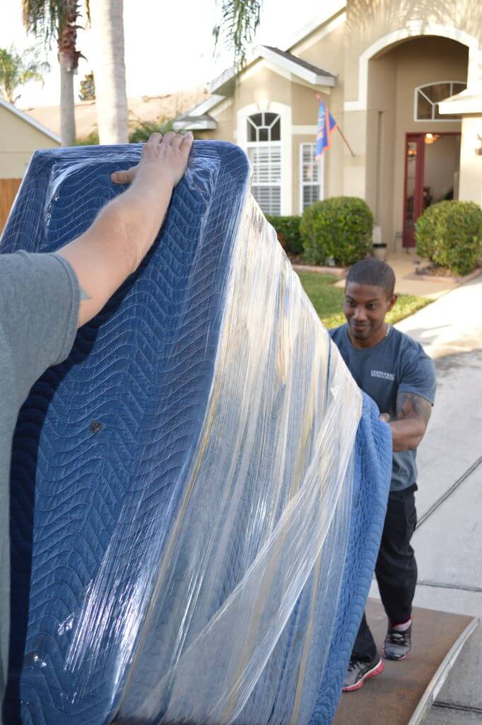 movers loading furniture 