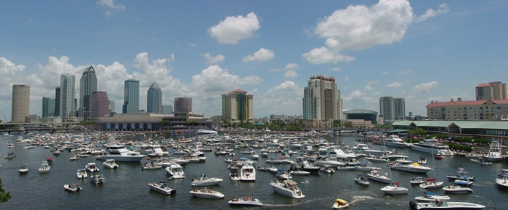Tampa bay skyline