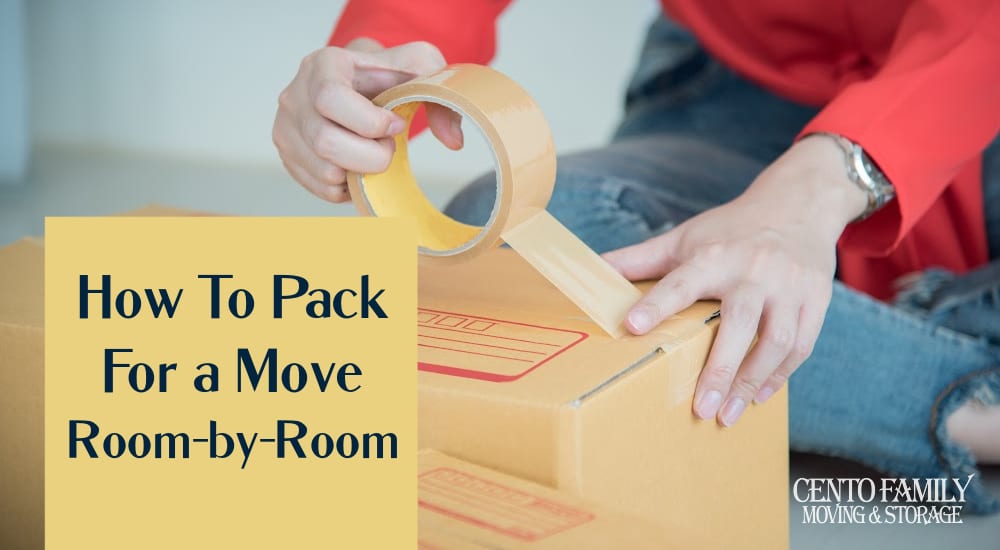 How To Pack For a Move Room By Room