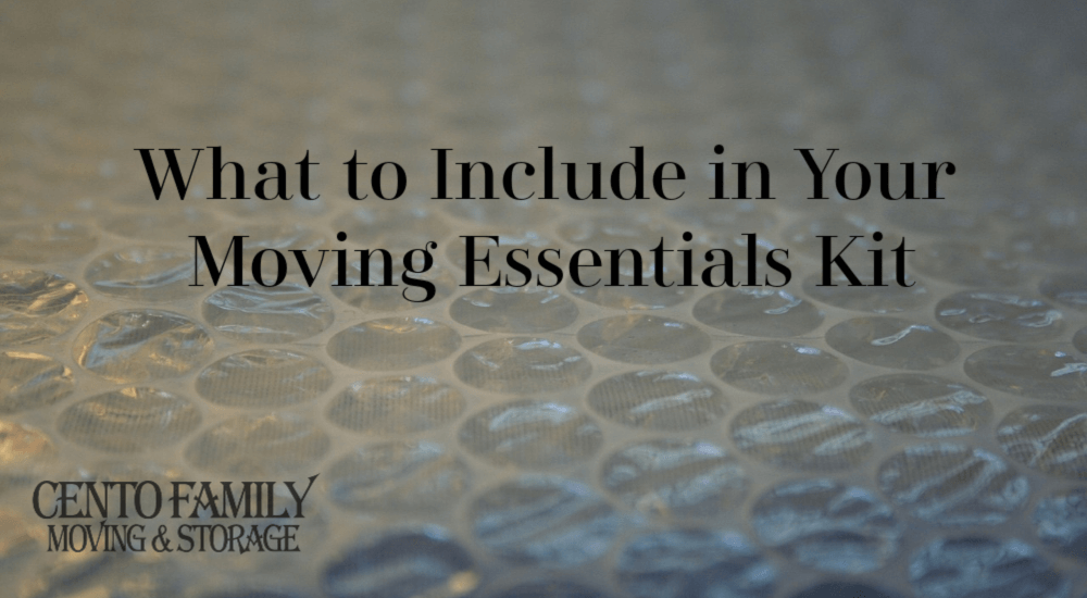 What to include in your moving essentials kit