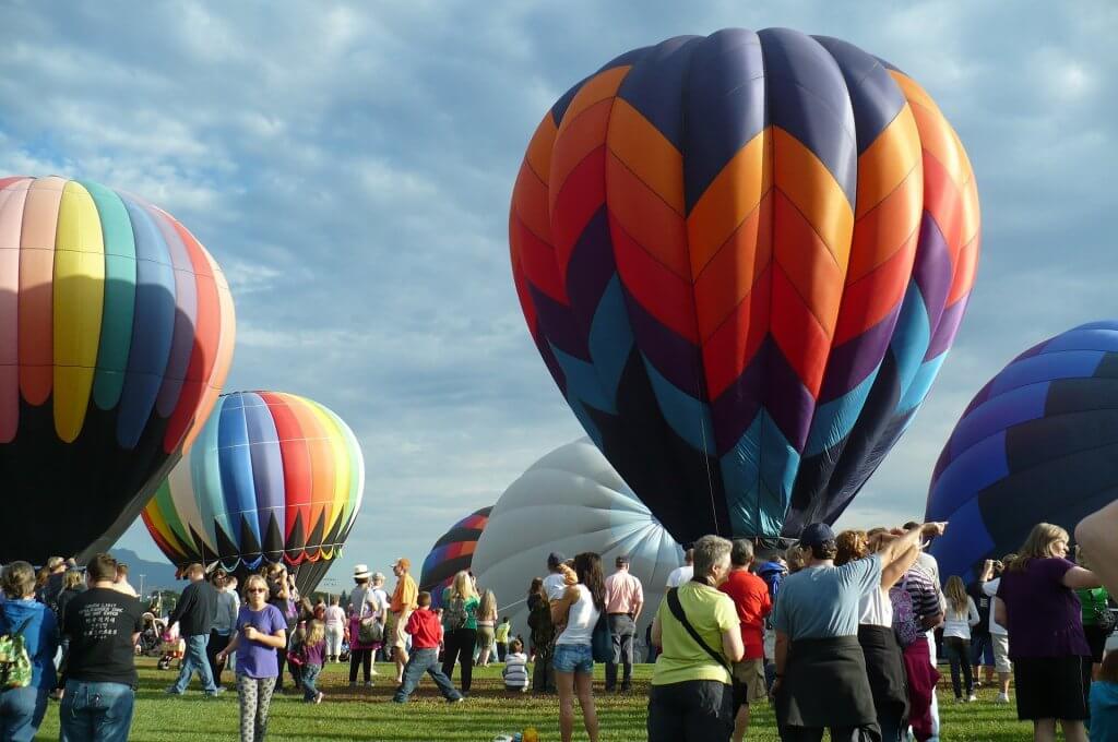 hot air balloon festival in colorado springs