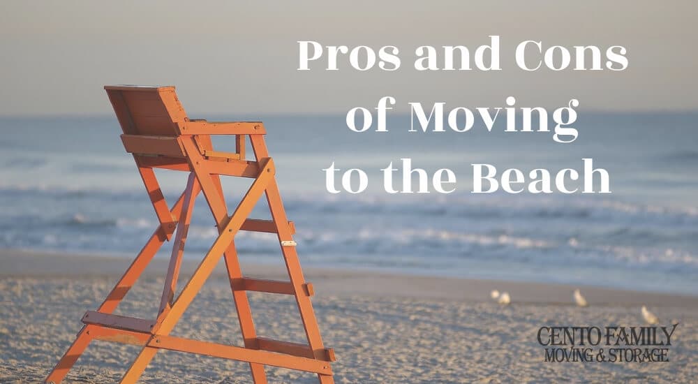 Pros and cons of moving to the beach