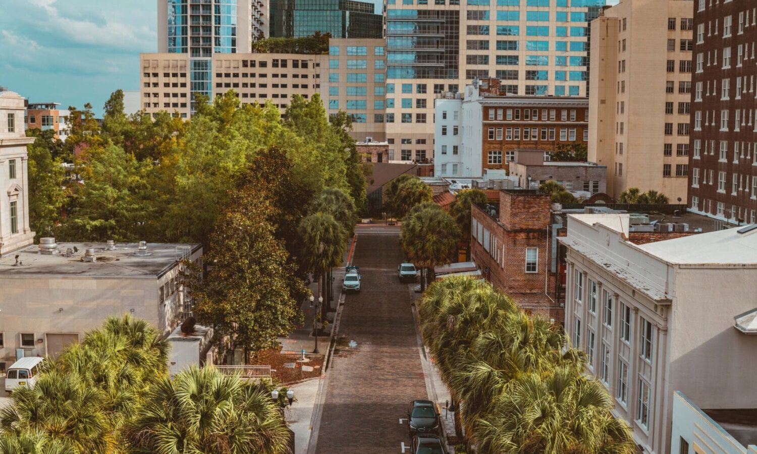 street view of downtown orlando