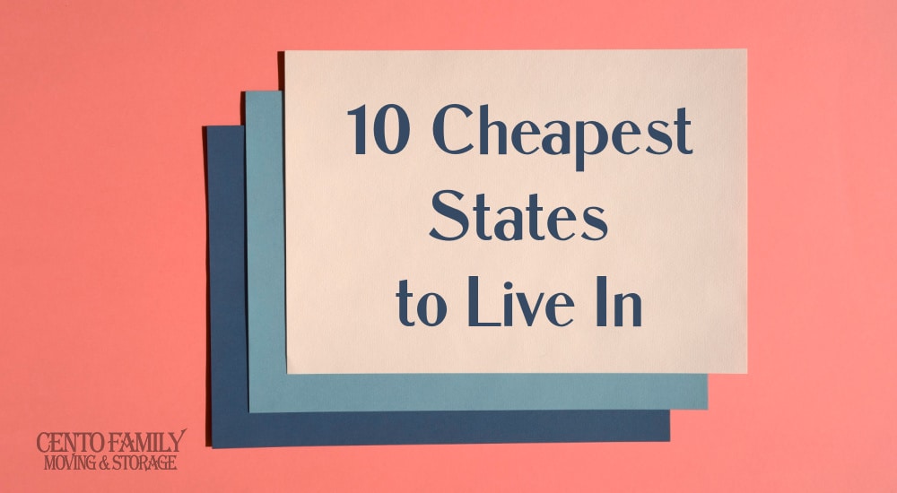 10 Cheapest States to Live In