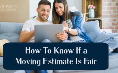 How to Know If a Moving Estimate Is Fair